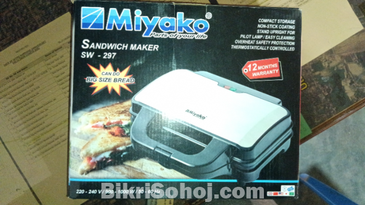 Miyako sandwich maker
